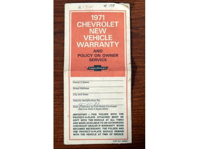 1971 Chevrolet Corvette (CC-2096827) for sale in Pleasanton, California