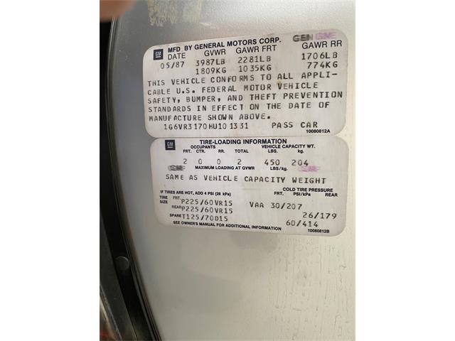 1986 Cadillac Allante (CC-2096839) for sale in Christina Lake, British Columbia