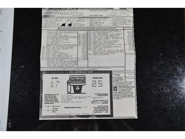 1986 Chevrolet Camaro (CC-2097124) for sale in Payson, Arizona