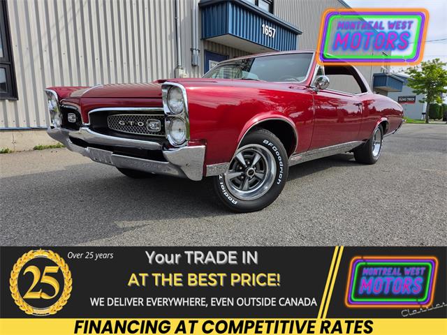 1967 Pontiac GTO (CC-2097134) for sale in Vaudreuil-Dorion, Québec