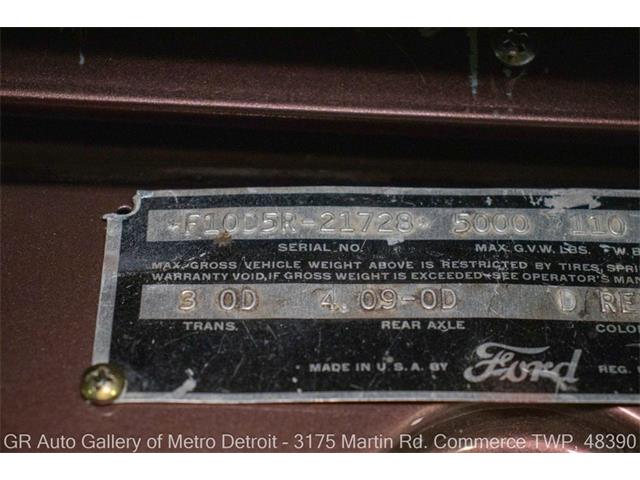 1955 Ford F100 (CC-2097172) for sale in Kentwood, Michigan