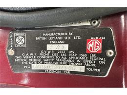 1973 MG MGB (CC-2097243) for sale in Hingham, Massachusetts