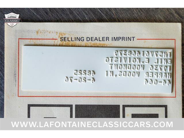 1976 Chevrolet Monte Carlo (CC-2097280) for sale in Milford, Michigan