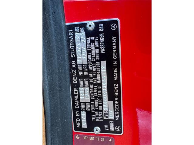 1986 Mercedes-Benz 560 (CC-2097308) for sale in Los Angeles, California