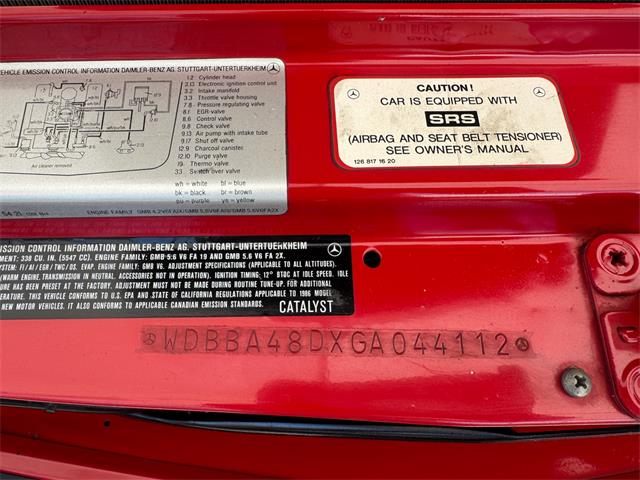 1986 Mercedes-Benz 560 (CC-2097308) for sale in Los Angeles, California