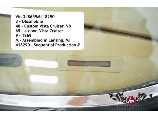 1969 Oldsmobile Vista Cruiser (CC-2097348) for sale in Rowley, Massachusetts