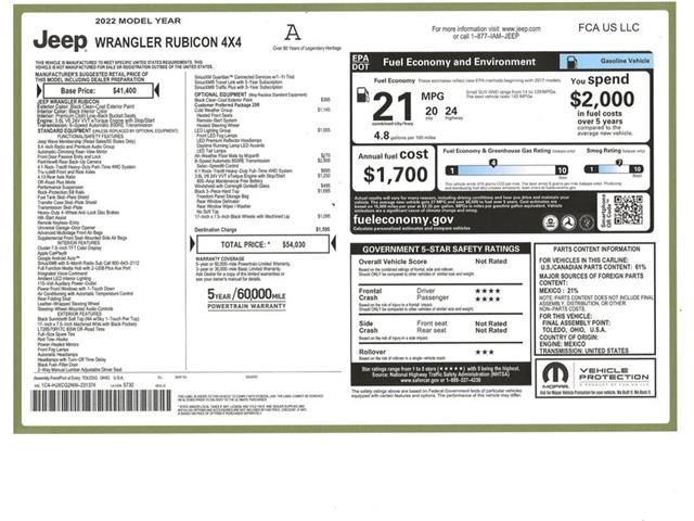 2022 Jeep Wrangler (CC-2090743) for sale in West Chester, Pennsylvania