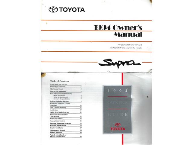 1994 Toyota Supra (CC-2097488) for sale in Alsip, Illinois
