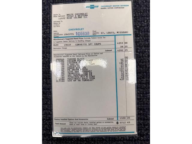 1967 Chevrolet Corvette (CC-2097496) for sale in Farmingdale, New York