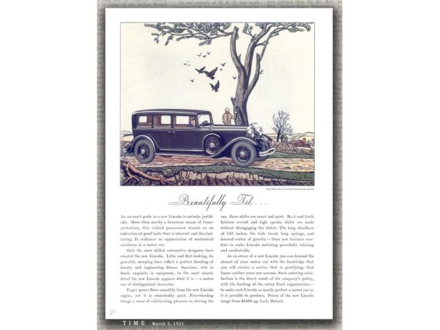 1931 Lincoln K-Series (CC-2097630) for sale in Newberg, Oregon