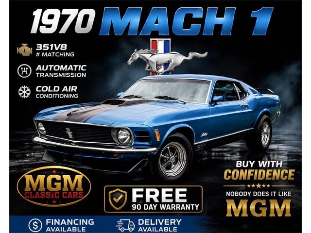 1970 Ford Mustang (CC-2097639) for sale in Addison, Illinois