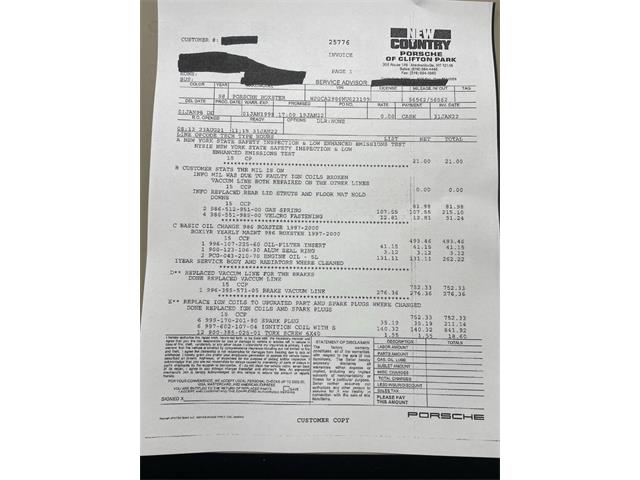 1998 Porsche Boxster (CC-2097842) for sale in Hilton, New York