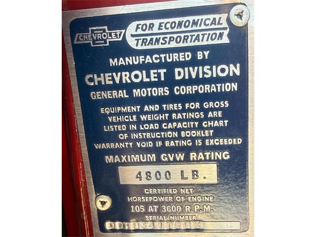 1955 Chevrolet 3100 (CC-2097871) for sale in Wilson, Oklahoma