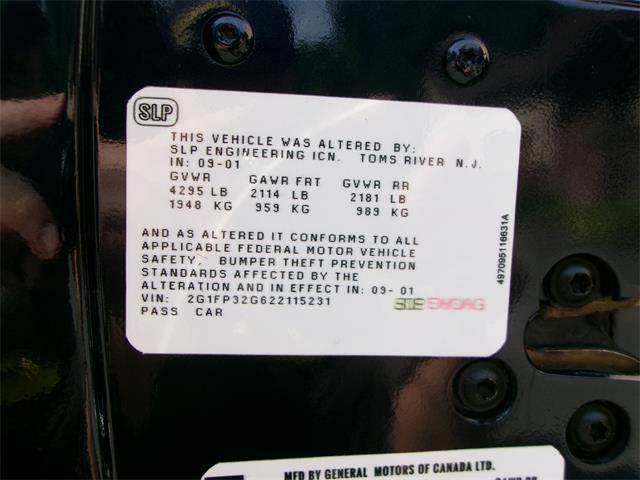 2002 Chevrolet Camaro SS (CC-2097929) for sale in Palmer, Massachusetts