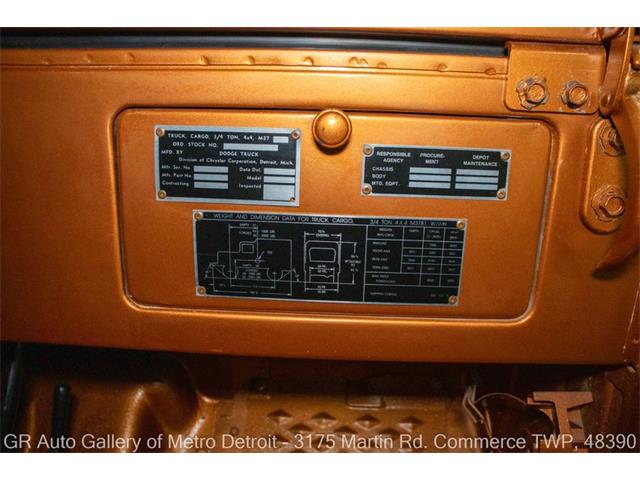 1953 Dodge M-37 (CC-2097946) for sale in Kentwood, Michigan