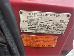 1986 Alfa Romeo Spider Veloce (CC-2098113) for sale in Saratoga Springs, New York
