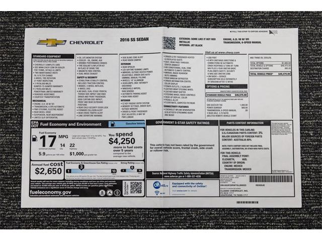 2016 Chevrolet SS (CC-2098231) for sale in Kentwood, Michigan