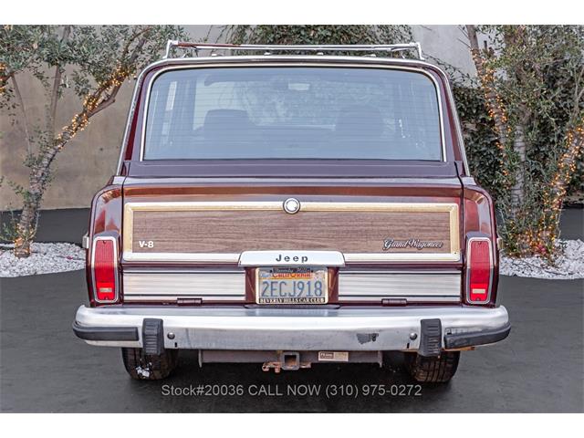 1987 Jeep Grand Wagoneer (CC-2098271) for sale in Beverly Hills, California
