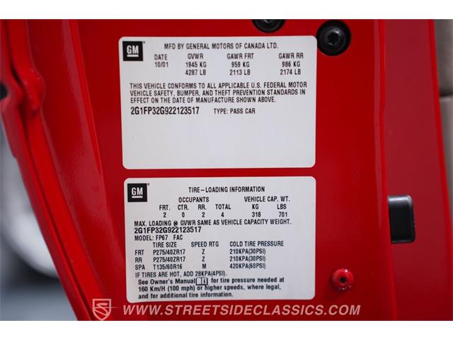 2002 Chevrolet Camaro (CC-2098285) for sale in Lithia Springs, Georgia
