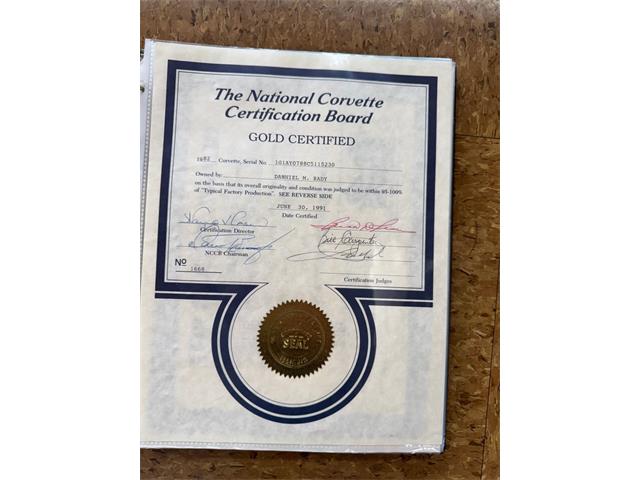 1982 Chevrolet Corvette (CC-2098386) for sale in North Canton, Ohio