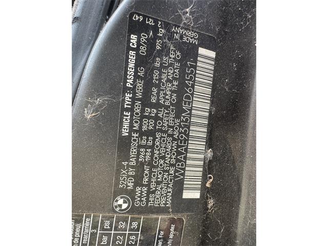 1991 BMW 325ix (CC-2098512) for sale in Winnetka , Il 