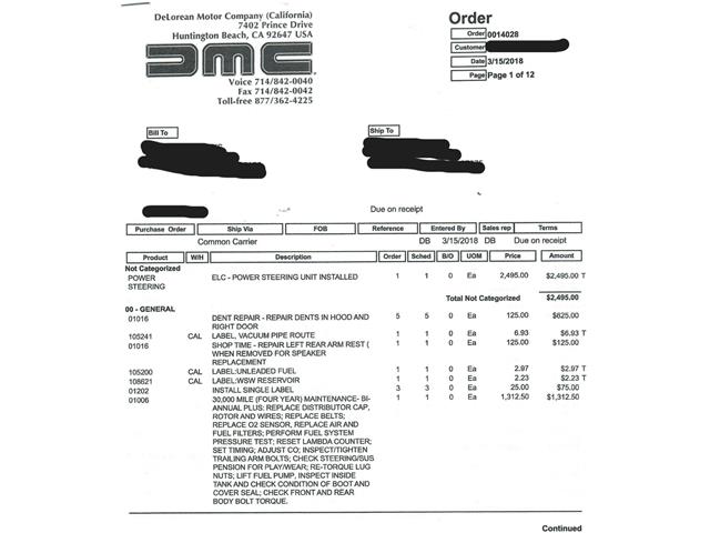 1981 DeLorean DMC-12 (CC-2098546) for sale in Beverly Hills, California