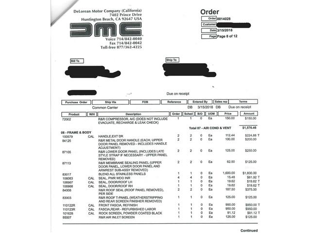 1981 DeLorean DMC-12 (CC-2098546) for sale in Beverly Hills, California