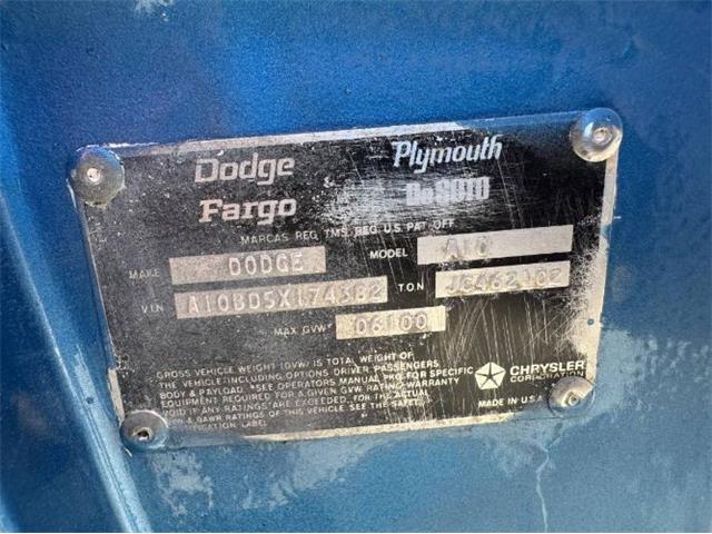 1975 Dodge Ramcharger (CC-2098574) for sale in Cadillac, Michigan
