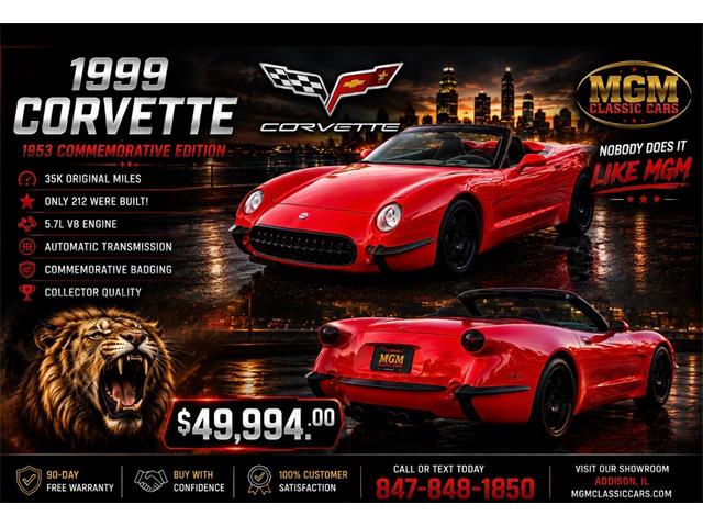 1999 Chevrolet Corvette (CC-2098601) for sale in Addison, Illinois