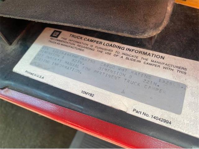 1987 Chevrolet Silverado (CC-2098604) for sale in Cadillac, Michigan