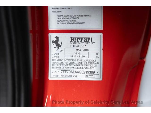 2016 Ferrari 488 GTB (CC-2098725) for sale in Las Vegas, Nevada