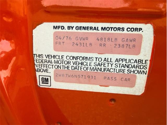 1976 Pontiac Firebird Trans Am (CC-2098756) for sale in Orwigsburg, Pennsylvania