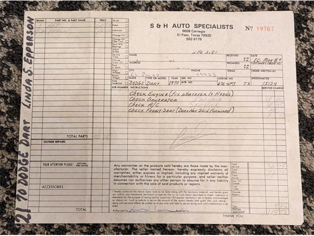 1970 Dodge Dart Swinger (CC-2099137) for sale in Corydon, Indiana