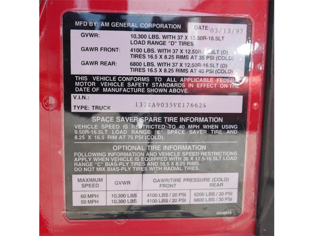 1997 Hummer H1 (CC-2099142) for sale in Reno, Nevada