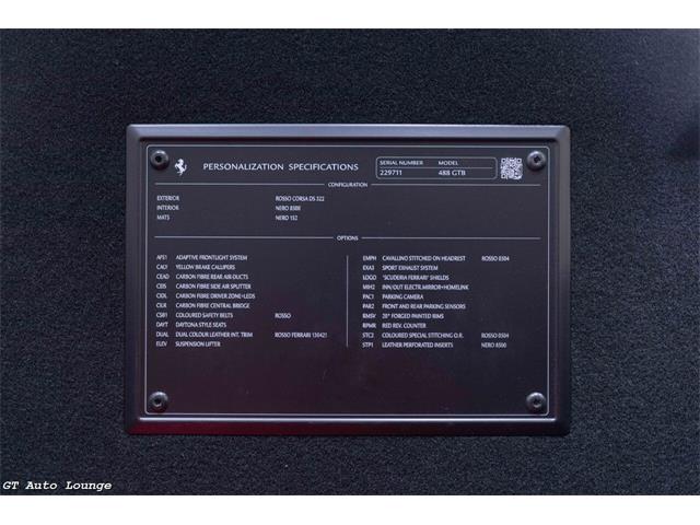 2018 Ferrari 488 GTB (CC-2099196) for sale in Rancho Cordova, California