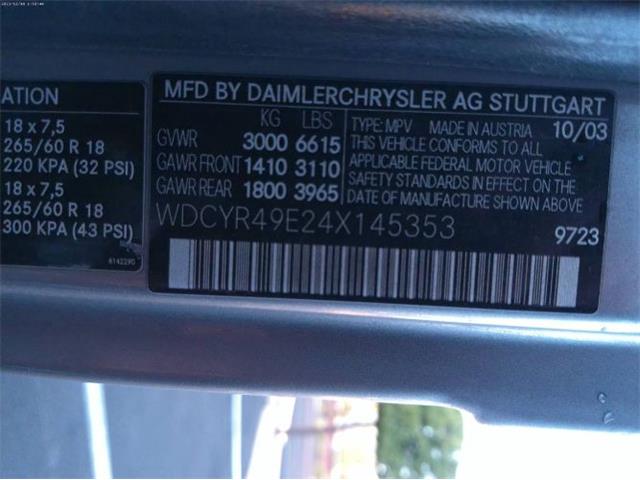 2004 Mercedes-Benz G500 (CC-2099283) for sale in Cadillac, Michigan