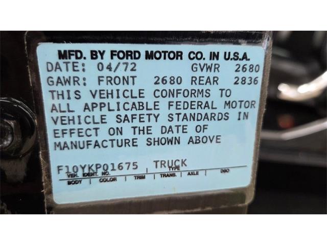 1972 Ford F100 (CC-2090936) for sale in Mankato, Minnesota