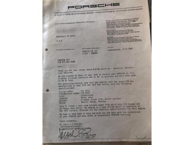 1976 Porsche 911 (CC-2099589) for sale in Jacksonville, Florida