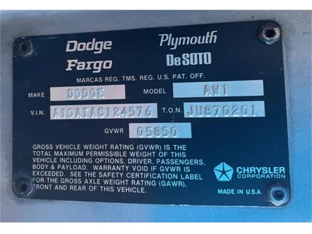 1980 Dodge Ramcharger (CC-2099710) for sale in Burlington, Washington