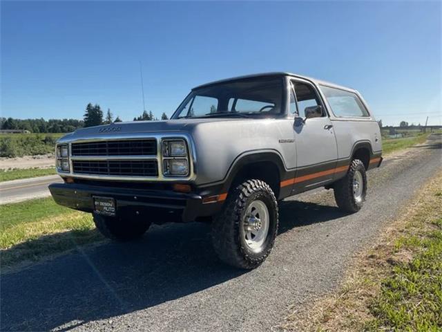 1980 Dodge Ramcharger (CC-2099710) for sale in Burlington, Washington