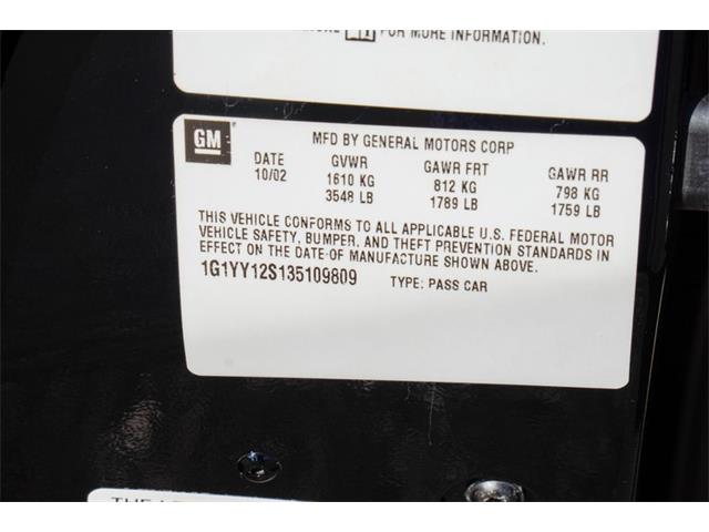 2003 Chevrolet Corvette (CC-2099762) for sale in Ramsey, Minnesota