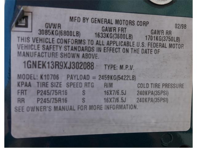 1999 Chevrolet Tahoe (CC-2099790) for sale in Reno, Nevada