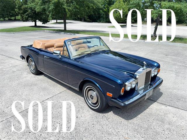 1984 Rolls-Royce Corniche (CC-2099813) for sale in Carey, Illinois