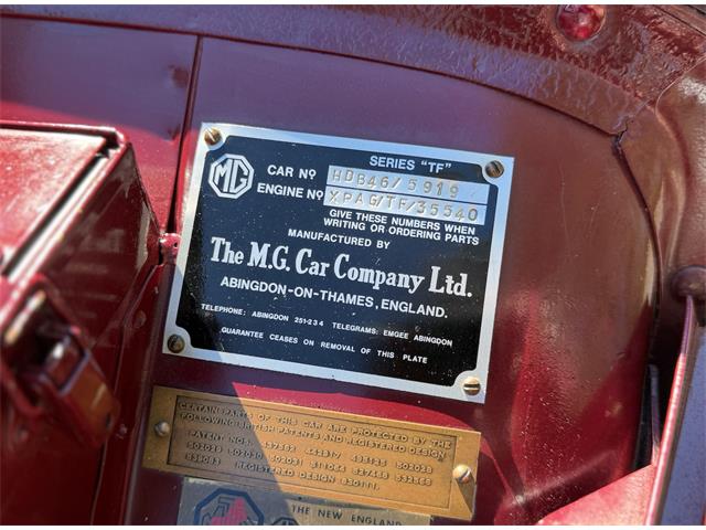 1954 MG TF (CC-2099889) for sale in Grass Valley, California
