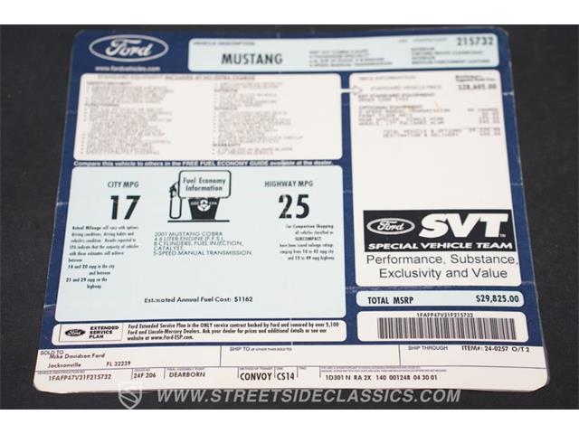 2001 Ford Mustang (CC-2099998) for sale in Lithia Springs, Georgia