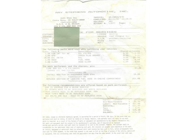 1987 Porsche Carrera (CC-2101073) for sale in Beverly Hills, California