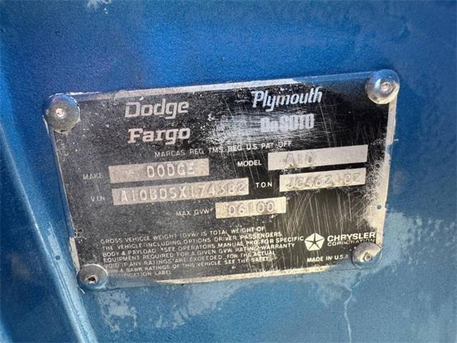 1975 Dodge Ramcharger (CC-2101096) for sale in Hobart, Indiana