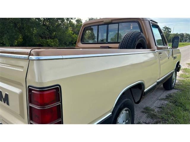1986 Dodge D100 (CC-2101107) for sale in Cadillac, Michigan