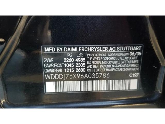 2006 Mercedes-Benz CLS-Class (CC-2101141) for sale in Cadillac, Michigan