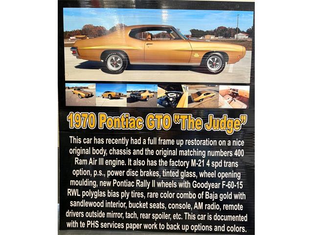 1970 Pontiac GTO (CC-2100124) for sale in Clifton Park, New York